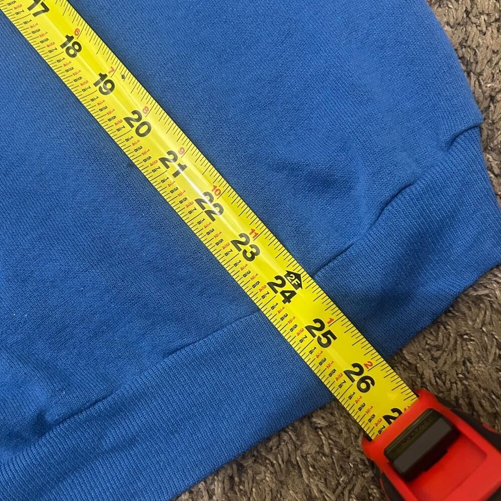 Tultex Men's Blue Sweatshirt - Picture 3 of 6